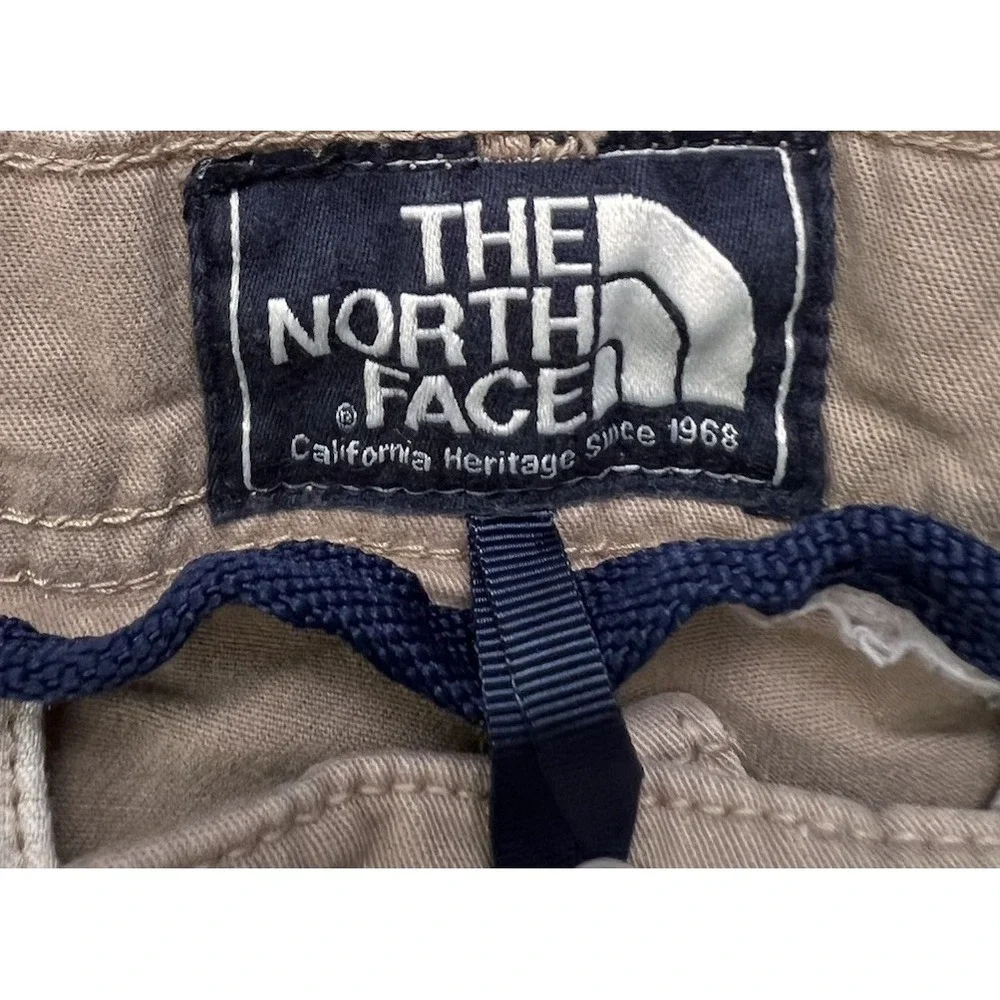 The North Face Mens 38 Regular Khaki California Heritage Chino Pants Tan Stretch